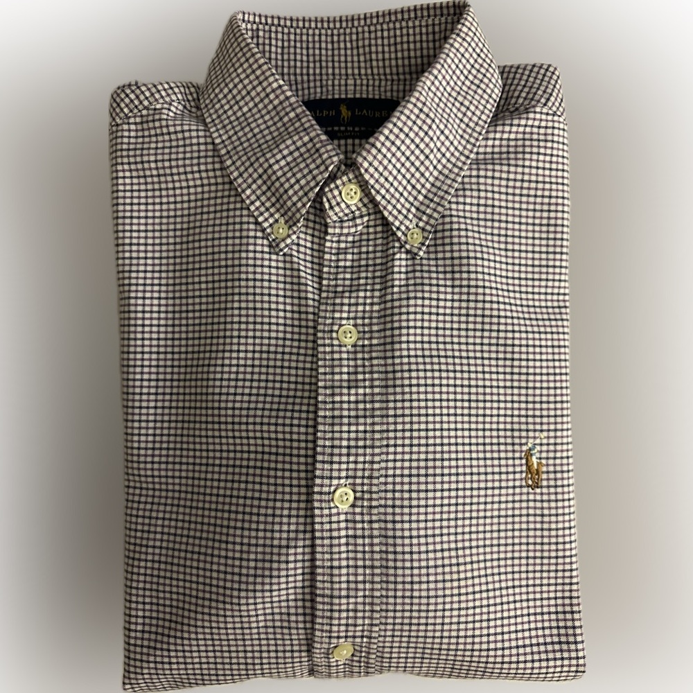 Polo Ralph Lauren shirt size L slim fit